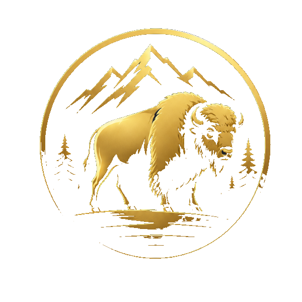 Black Bison Financial Services bison emblem